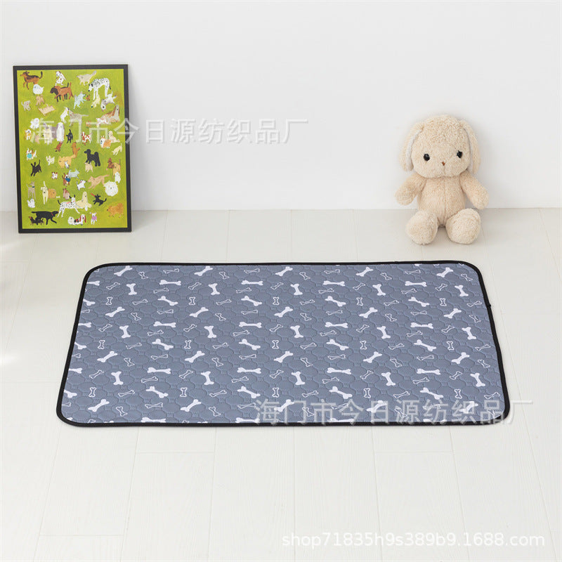 Pet urine pads are washable and reusable.