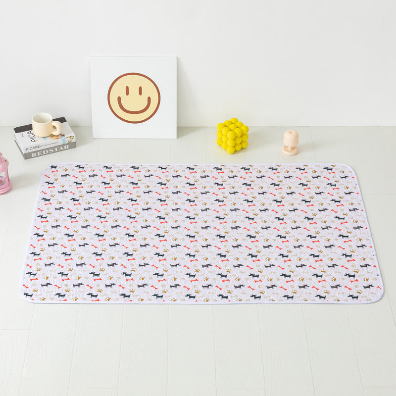 Pet urine pads are washable and reusable.