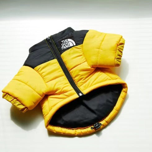 Windproof Water-Resistant Winter Warm Pet Jacket for Medium Large Dogs