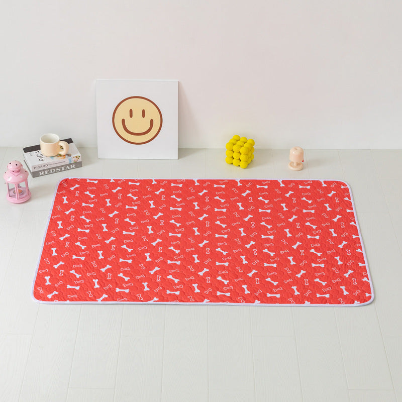 Pet urine pads are washable and reusable.