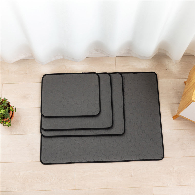 Pet urine pads are washable and reusable.