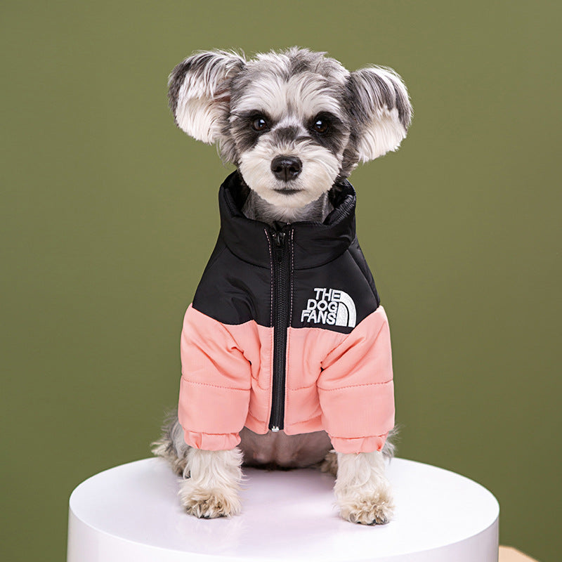 Windproof Water-Resistant Winter Warm Pet Jacket for Medium Large Dogs