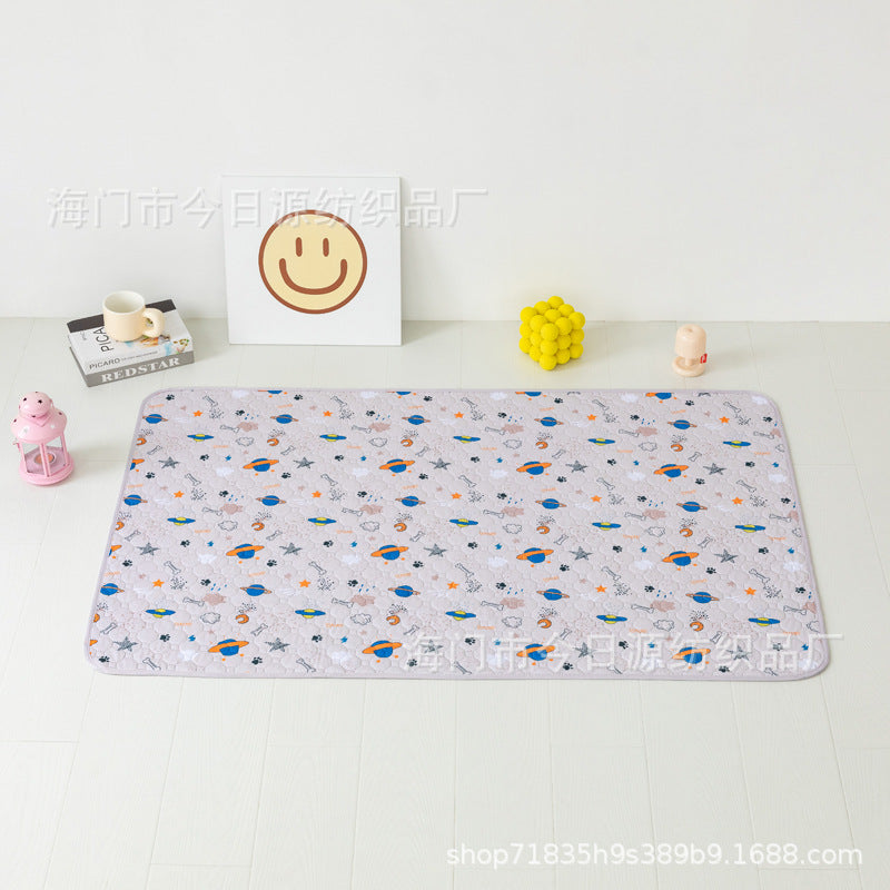 Pet urine pads are washable and reusable.